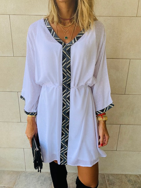 White Bohemia Tunic