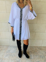 White Bohemia Tunic