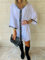 White Bohemia Tunic