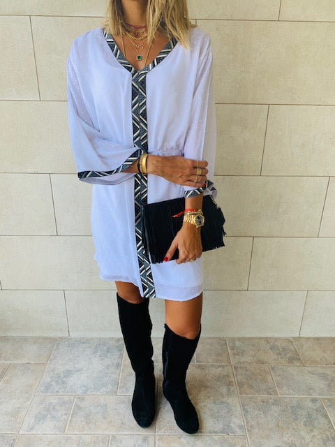 White Bohemia Tunic