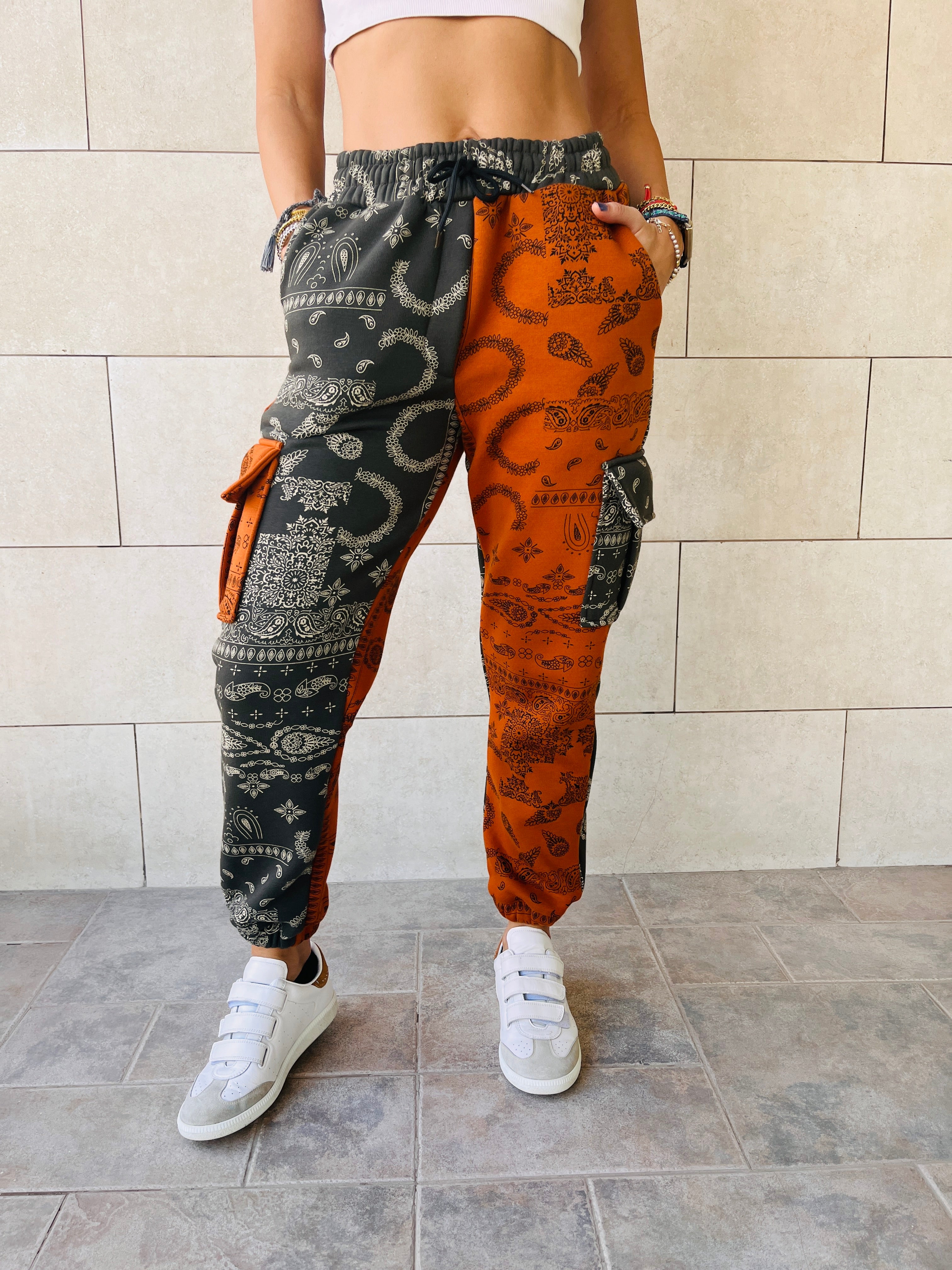 Hit The Road Bandana Cargo Fleece Line