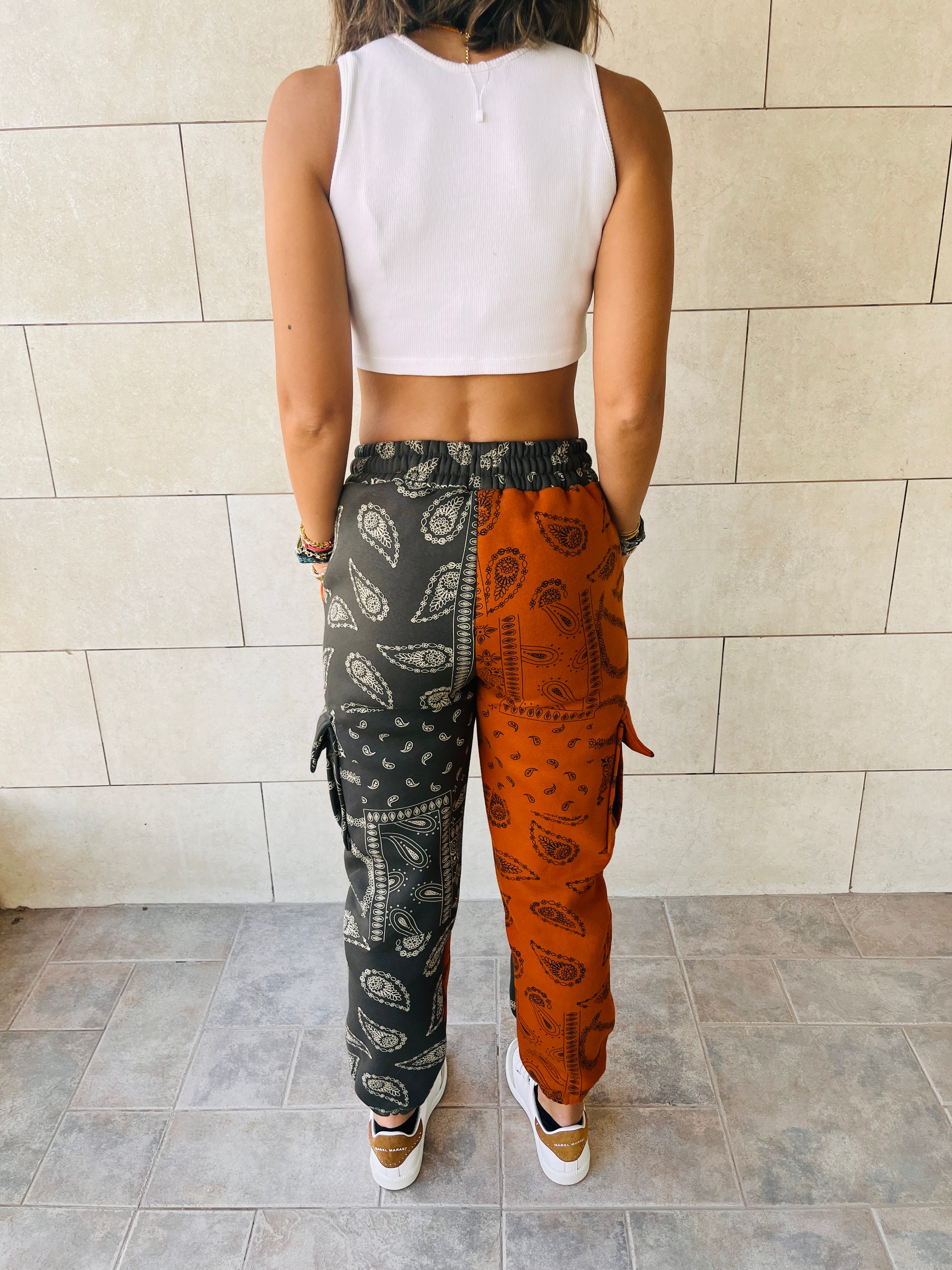 Hit The Road Bandana Cargo Fleece Line