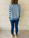 Blue Striped Pullover