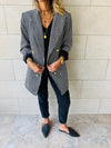 The Luxe Houndstooth Blazer
