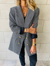 The Luxe Houndstooth Blazer