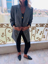 The Luxe Houndstooth Blazer
