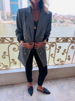 The Luxe Houndstooth Blazer