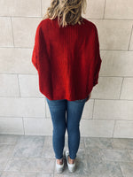 Burgundy Skye Pullover