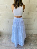 White Anglaise Skirt