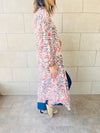 Aztec Get Happy Printed Kimono