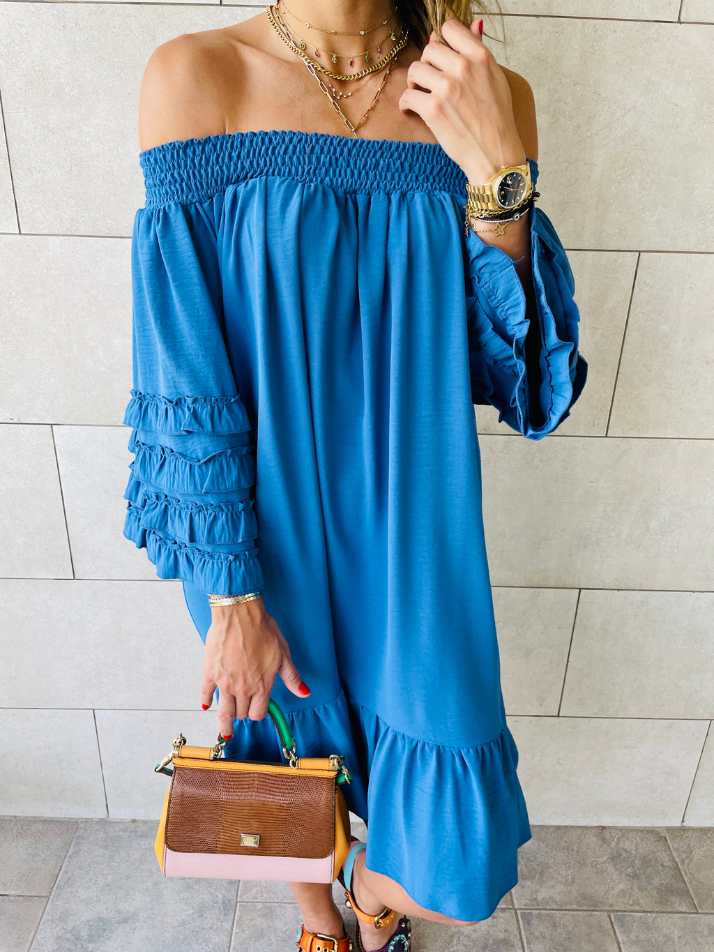 Blue Las Palmas Dress