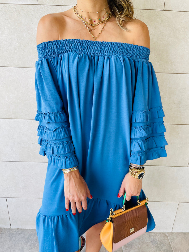 Blue Las Palmas Dress