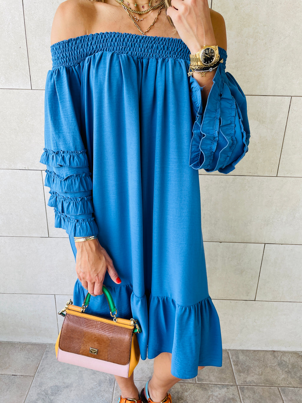 Blue Las Palmas Dress