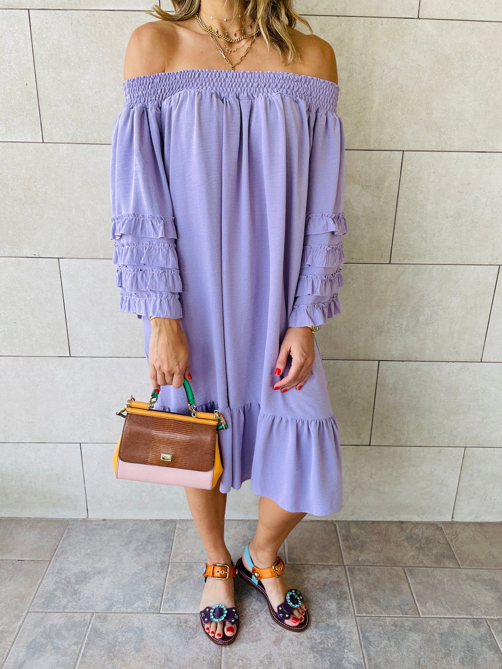 Lilac Las Palmas Dress