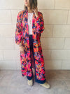 Havana Get Happy Printed Kimono