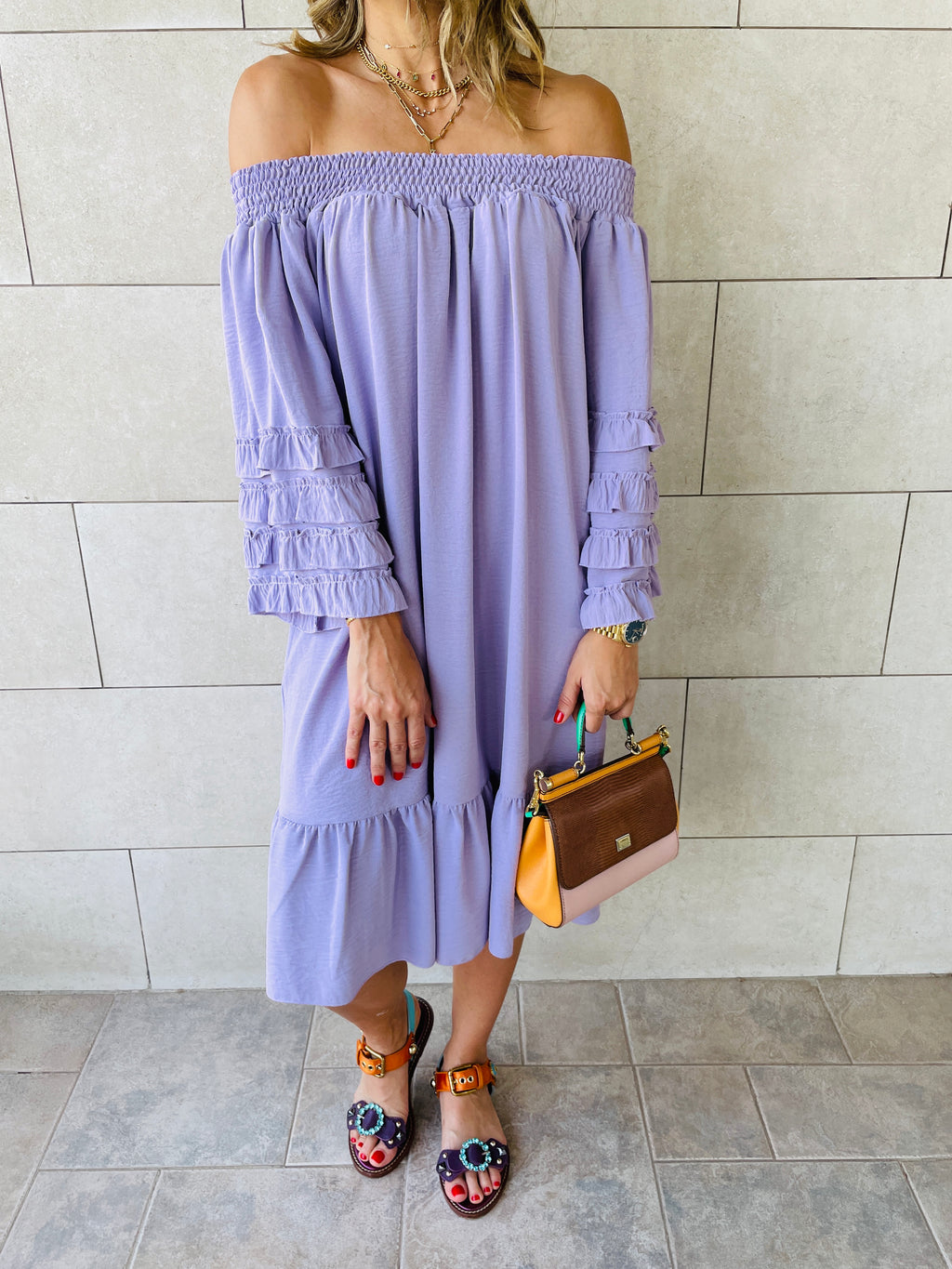 Lilac Las Palmas Dress