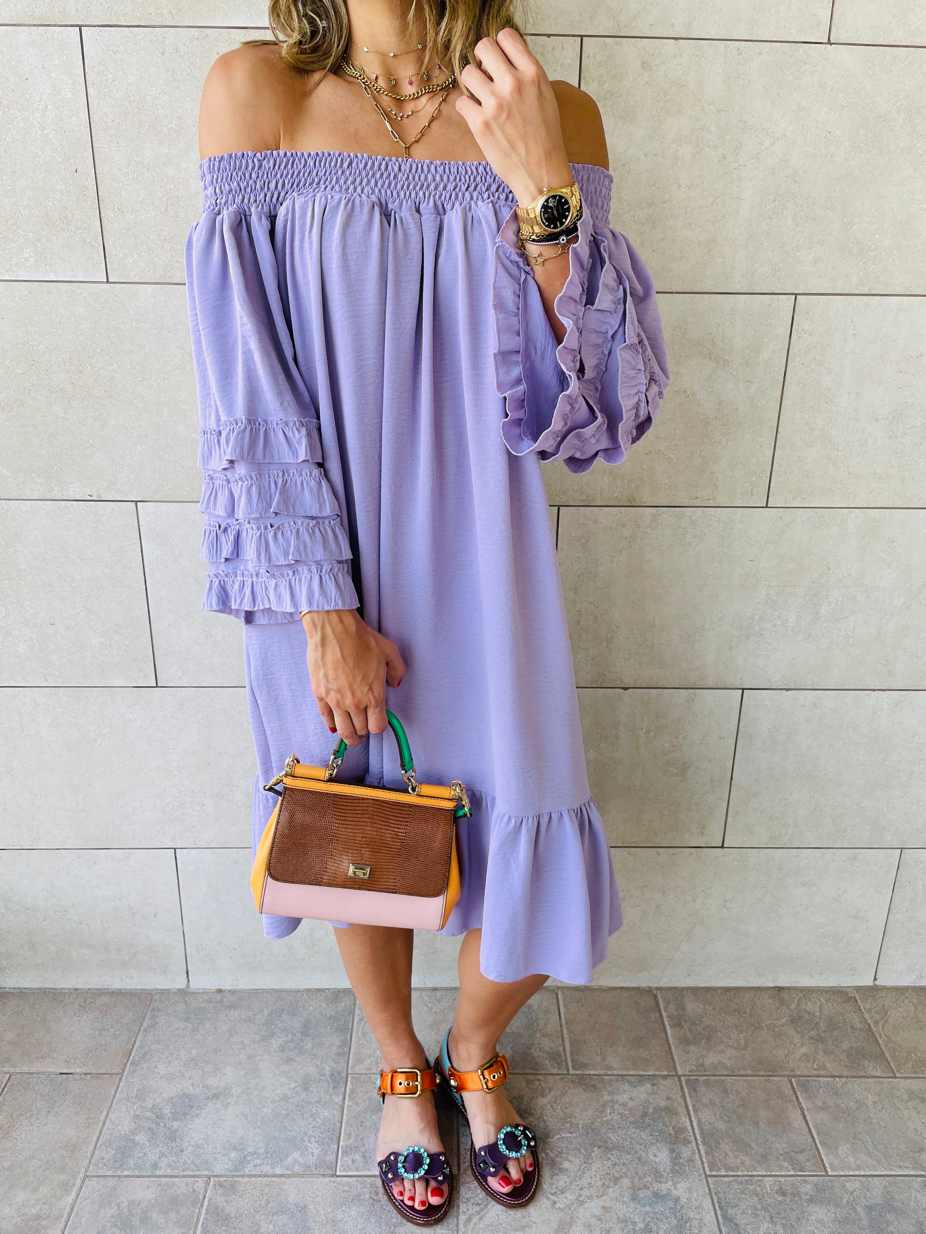 Lilac Las Palmas Dress