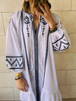 The White Arabian Nights Dress