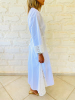 Cross Embroidered Dress