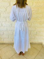 Cross Embroidered Dress