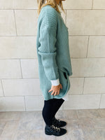 Mint Cross Over Pullover