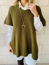 Olive Knit Kayla Tunic