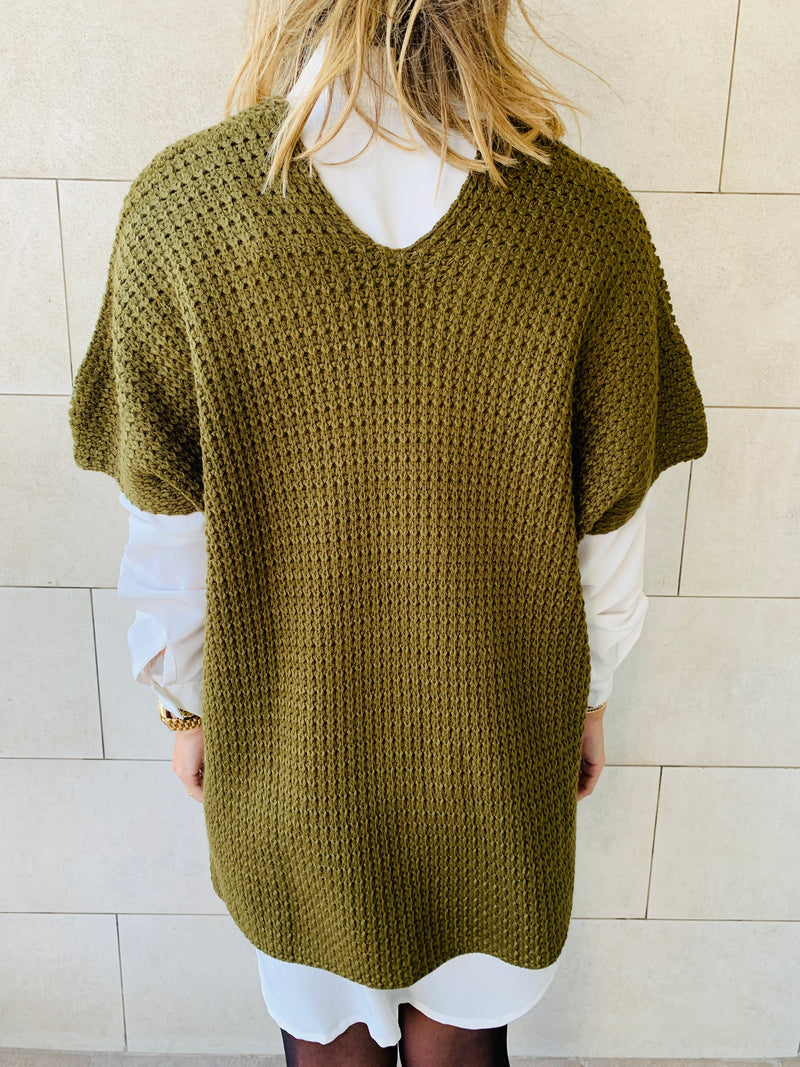 Olive Knit Kayla Tunic