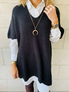 Black Kayla Knit Tunic