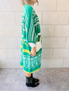 Green Cabin In The Woods Cardigan