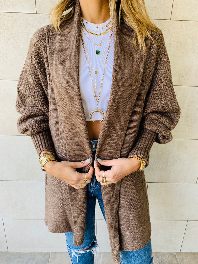 Cafe Shawl Shrug Cardi