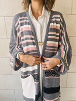 Grey Cabin In The Woods Cardigan