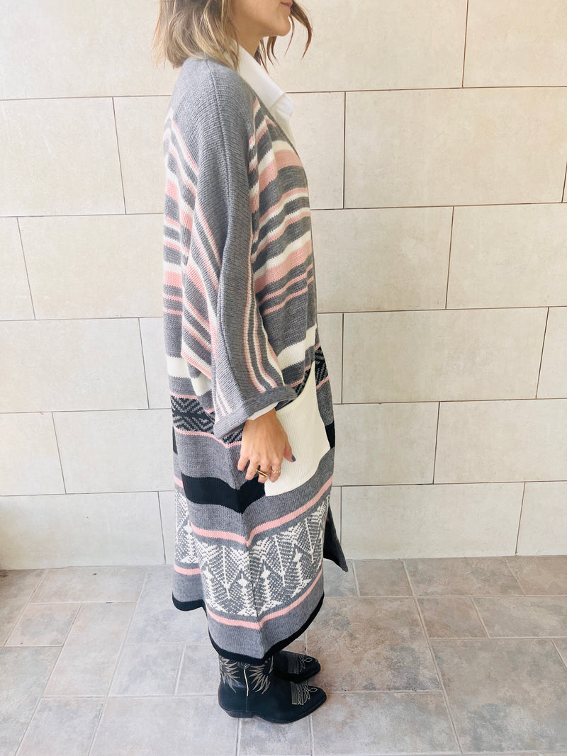 Grey Cabin In The Woods Cardigan