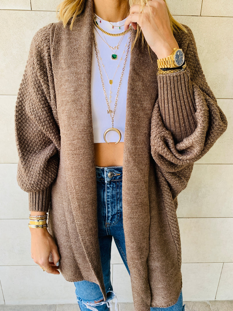 Cafe Shawl Shrug Cardi
