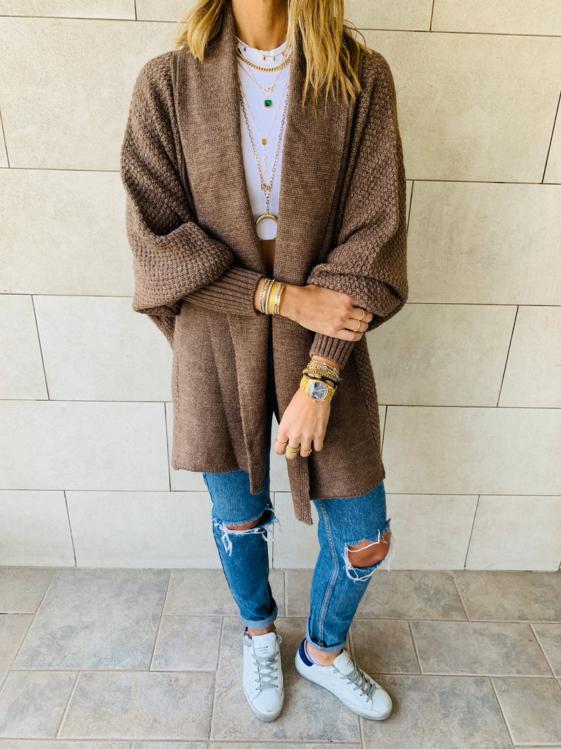 Cafe Shawl Shrug Cardi