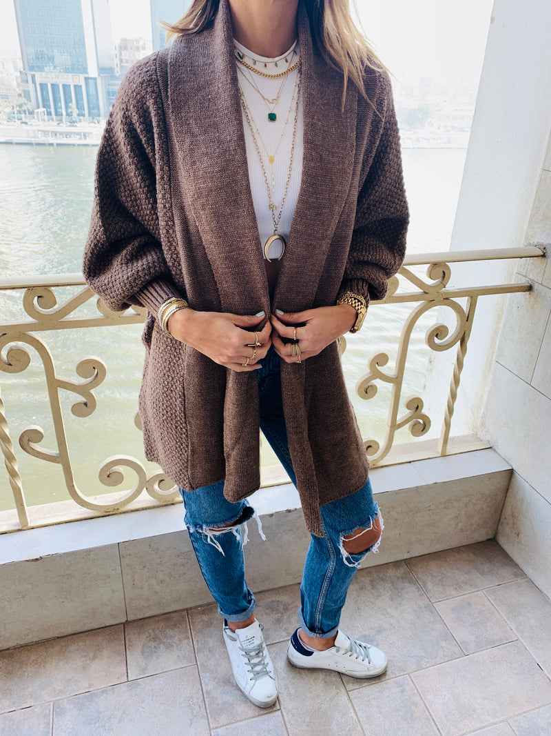 Cafe Shawl Shrug Cardi