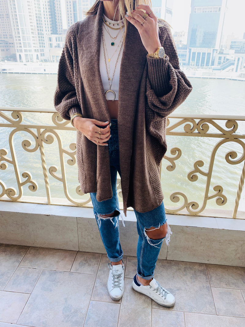Cafe Shawl Shrug Cardi