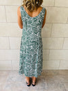 Green Tribal Gypsy Dress