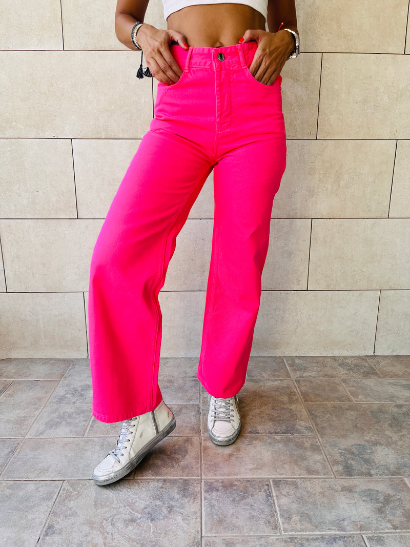Pink 90's Jeans
