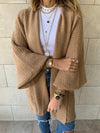 Taupe Shawl Shrug Cardi
