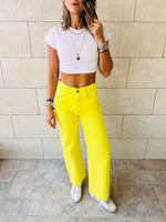 Yellow 90's Jeans