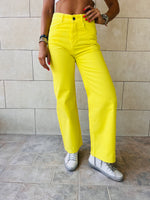 Yellow 90's Jeans