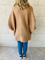 Taupe Shawl Shrug Cardi