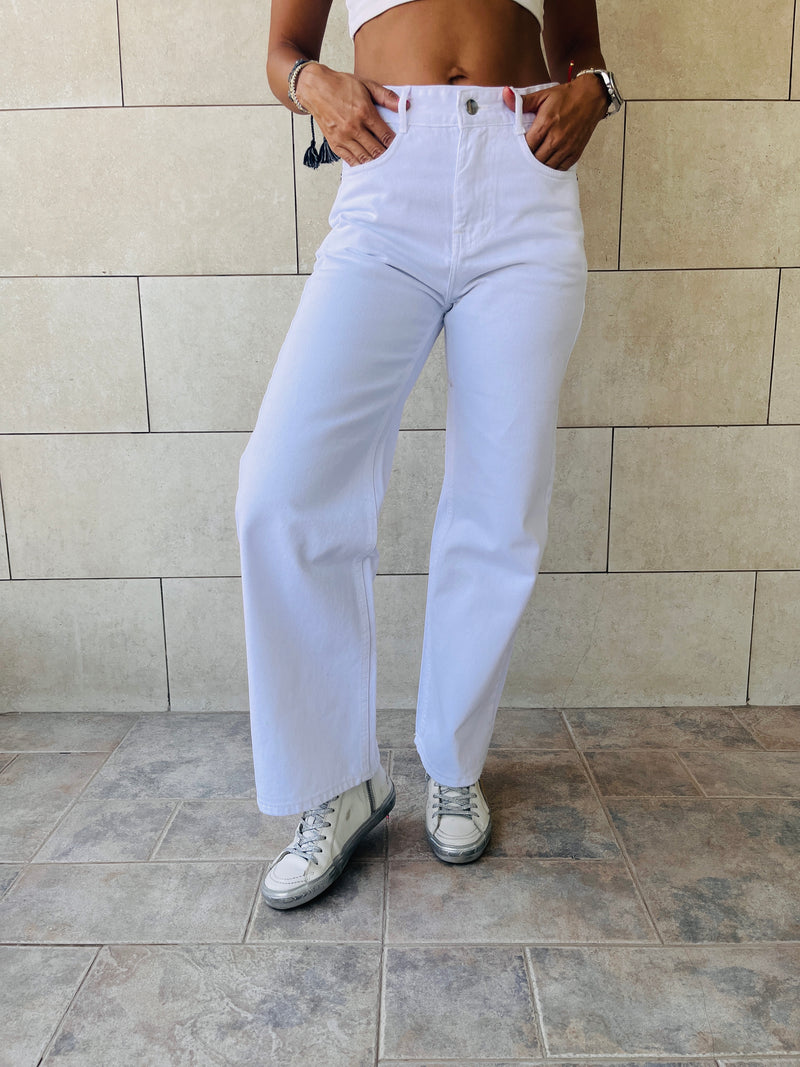 White 90's Jeans