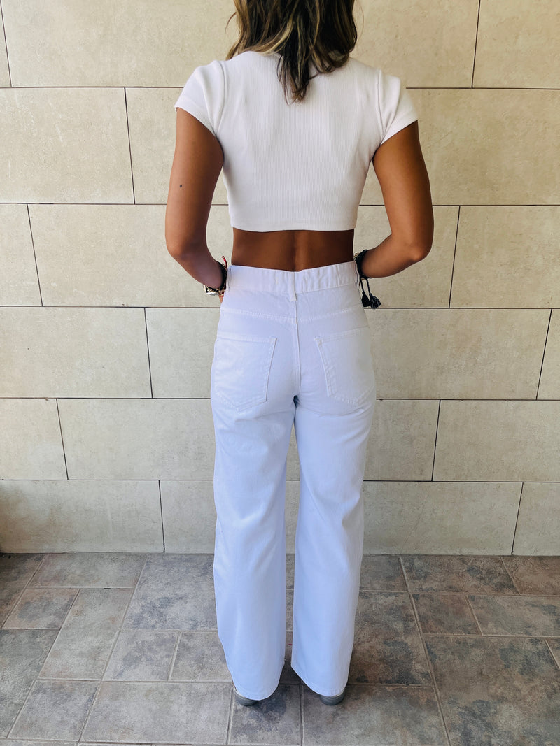 White 90's Jeans