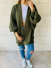 Olive Shawl Shrug Cardi