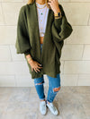 Olive Shawl Shrug Cardi