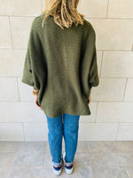 Olive Shawl Shrug Cardi