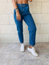 Blue Mom Fit Jeans