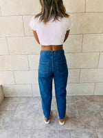 Blue Mom Fit Jeans