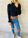 Black Bliss Light Knit